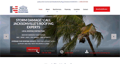 Desktop Screenshot of northfloridaroofing.com